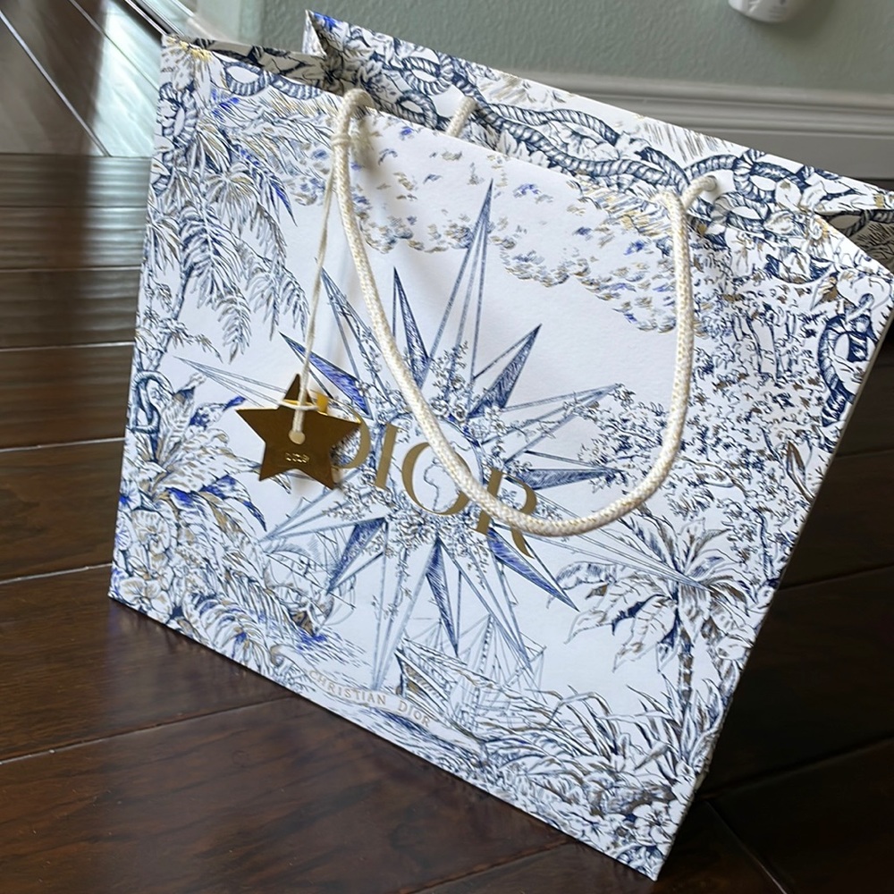Dior Paper Bag with Card